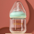 NumiGlass Wide-Bore Anti-Colic Baby Bottle