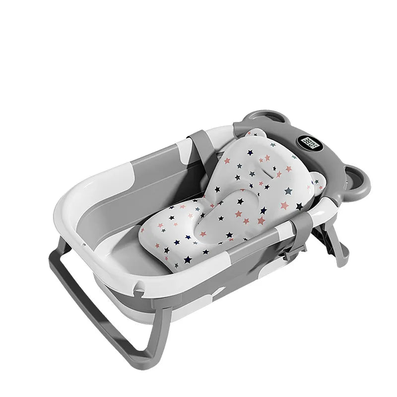 Calm Waters Temp-Sensing Baby Bathtub