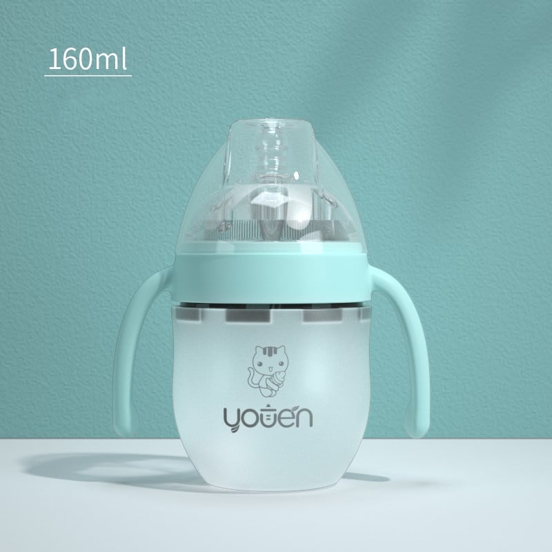 NumiSip Silicone Straw Baby Bottle